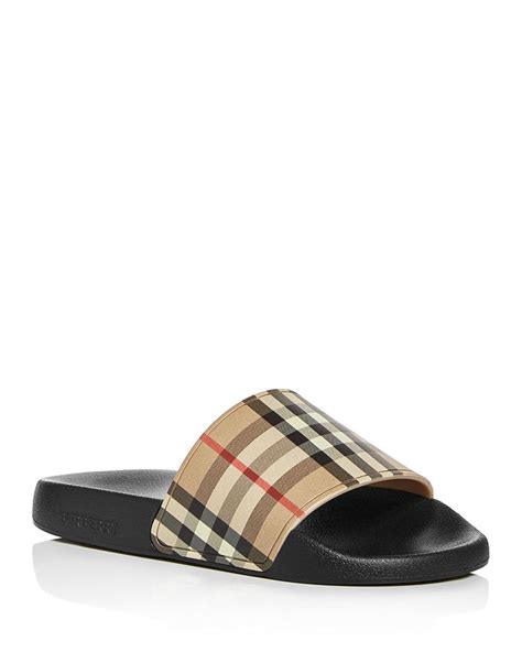 burberry slides review|Burberry flip flops for women.